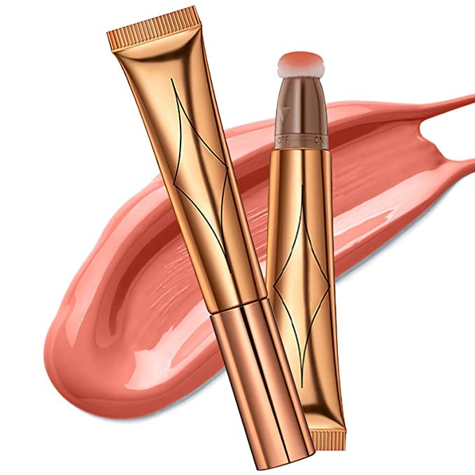 Blush Dreams Contour Beauty Wand, Liquid Face Concealer Contouring Stick with Cushion Applicator, Long Lasting Smooth Natural Matte Finish, Lightweight Blendable Super Silky Cream Contour Stick (Light Pink Blush B2)