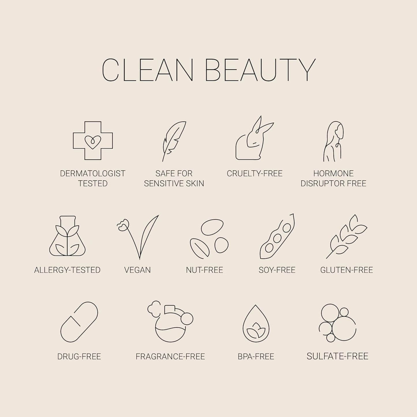 Long-Lasting Lightweight Foundation & Brush Duo | Cruelty-Free, Fragrance-Free, Buildable, Transfer-Proof Liquid Makeup (Deep)