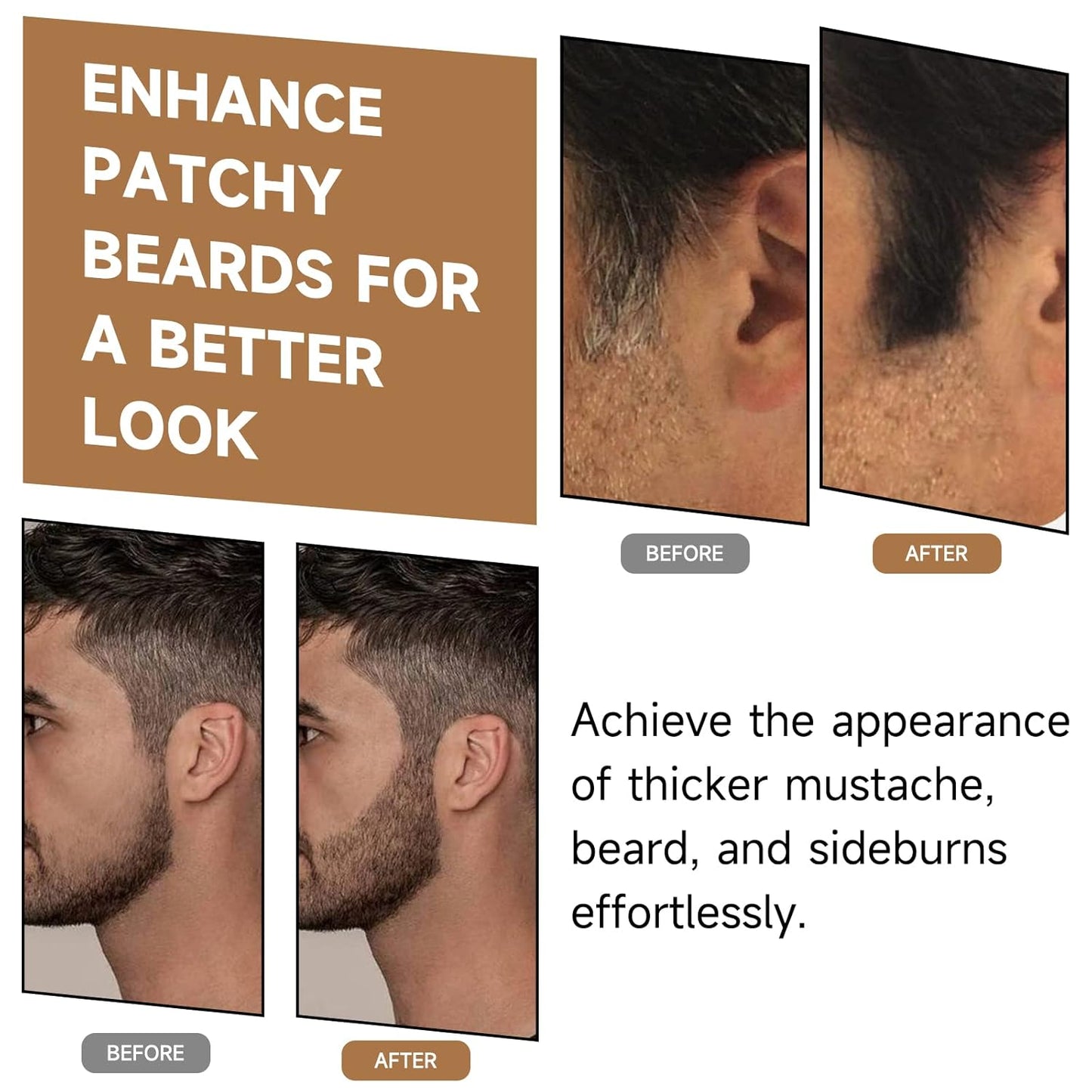 Root Touch Up Powder, Instantly Gray Hair Cover Up, Women Color Root Coverage Shadow Powder for Thinning Grey Hairline, Men Roots Concealer for Hair Loss Beard Line Eyebrow, White