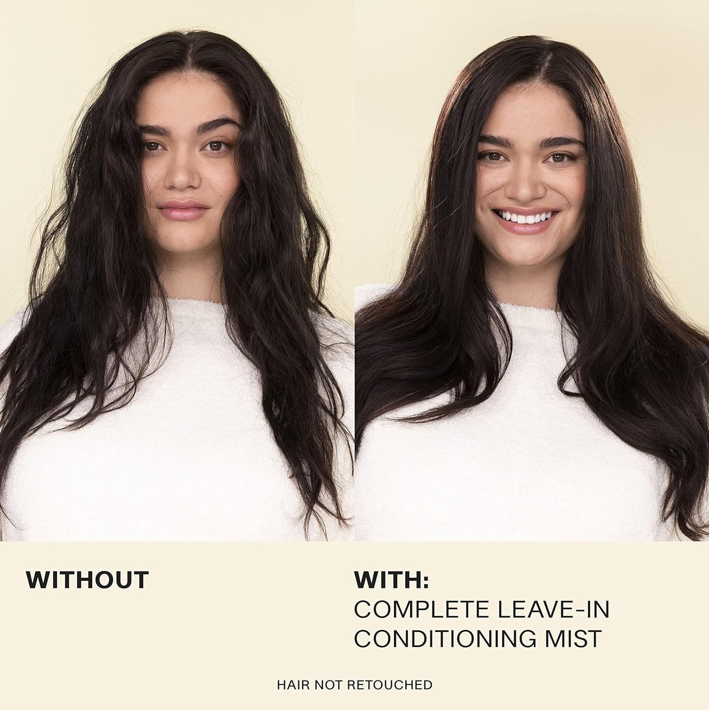 JVN Complete Leave-In Conditioning Mist, Frizz-Free Hydration Spray, UV Protection, Vegan Formula, Sulfate-Free, Travel Size, 2 Fluid Ounces