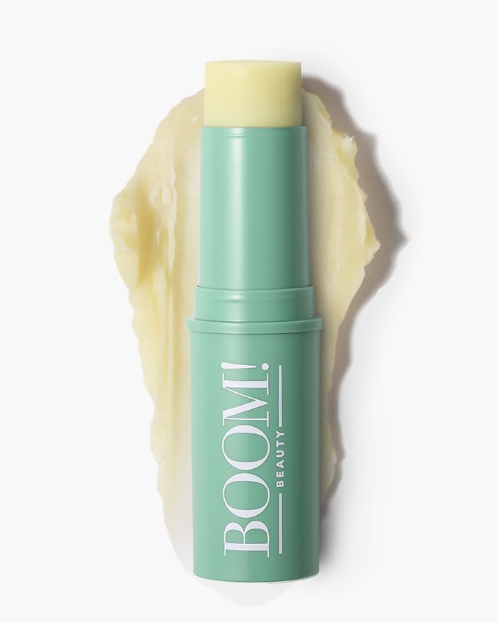Boomstick GLO ® Hydrating Face Balm Stick for Mature Skin with Olive Oil, Beeswax & Honey - Natural-Looking Dewy Glow - Multibalm Brightener to Moisturize Face, Lips, Under Eye and More