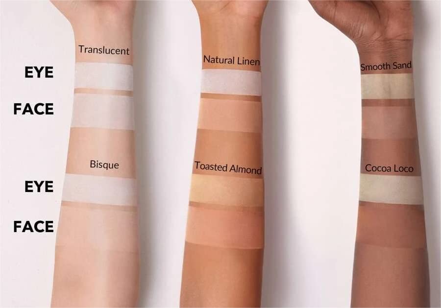 SHEGLAM Insta-Ready Face Powder Loose Under Eye Setting Powder - Toasted Almond