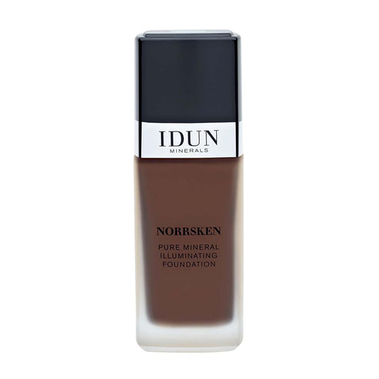 Liquid Norrsken Foundation - Silky Smooth Coverage - Luminous, Dewy Finish for Dry and Dull Skin - Water Resistant and Vegan Makeup - 227 Helga - Neutral Deep - 1.01 oz