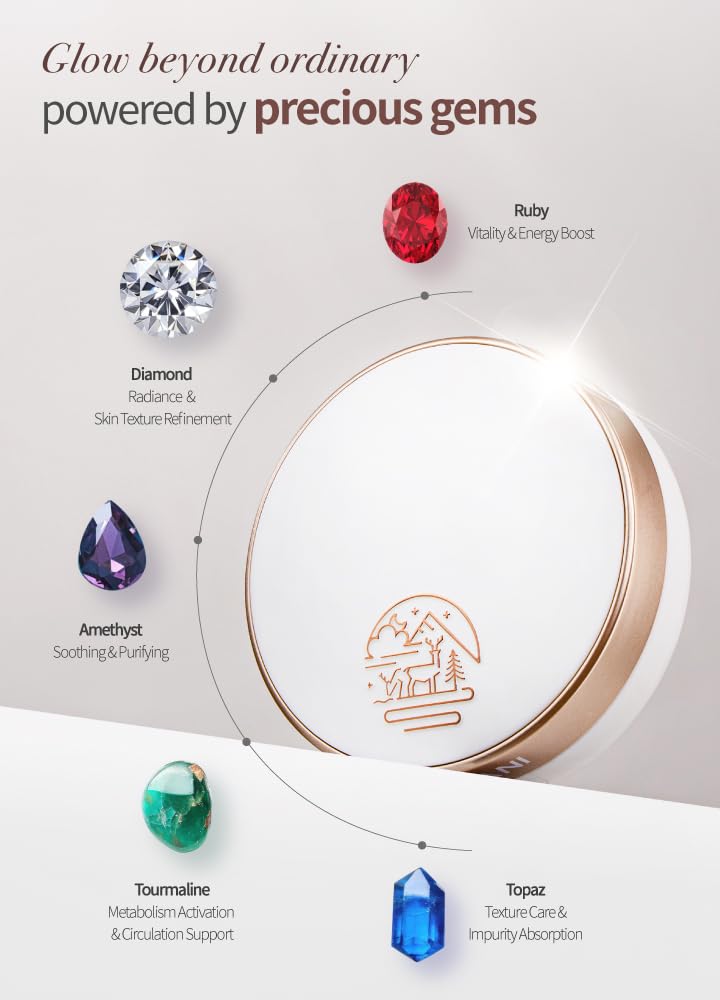 Mesh Glow Cushion Foundation (01-REFIL Natural Cover Daily (#21), Refill Only)