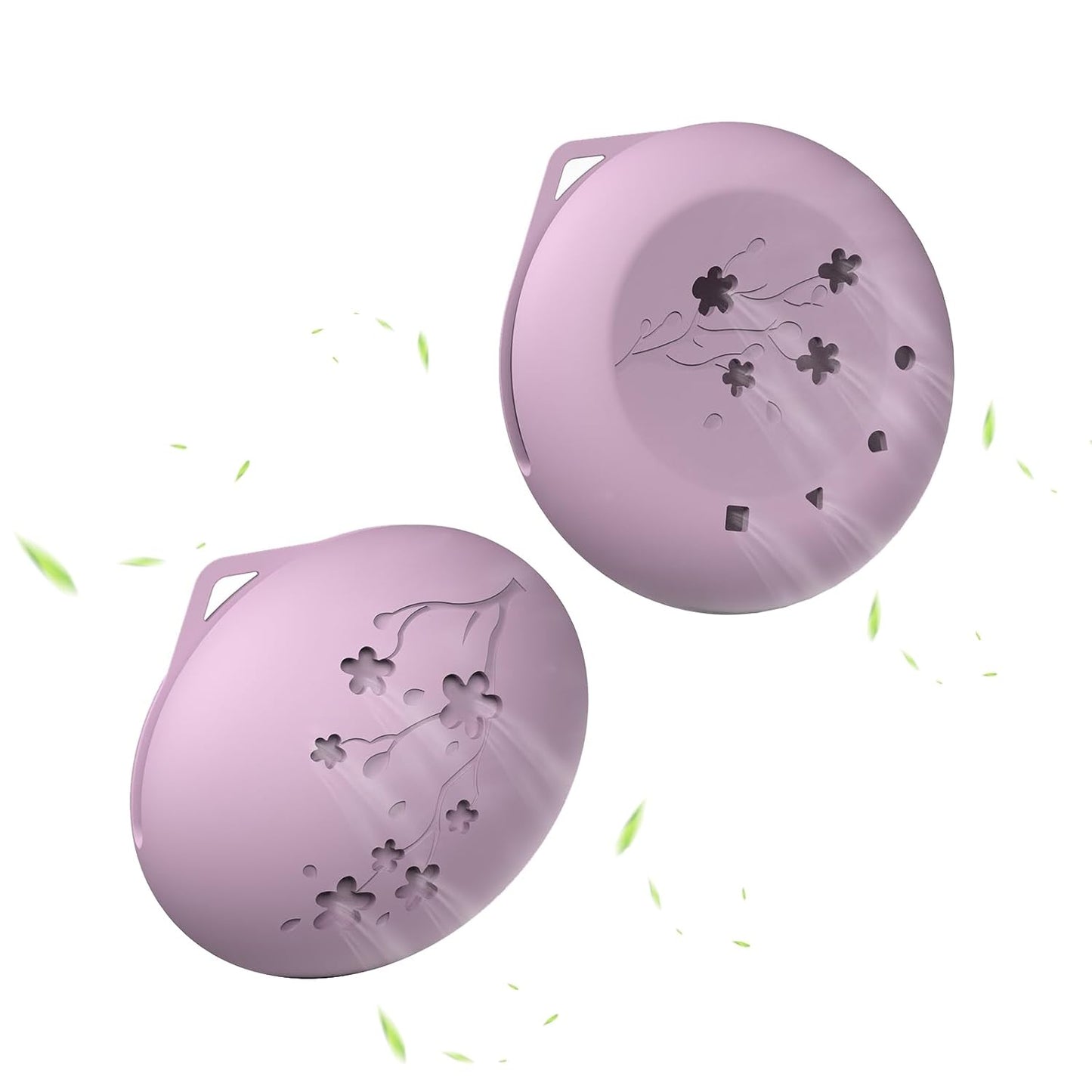 2 Pcs Makeup Sponge Holder,Beauty Blender Case, Powder Puff case, Beauty Blender Holder for Travel(Light Purple)