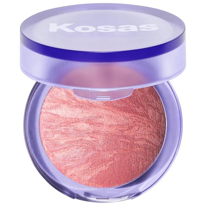 Kosas Blush is Life Baked Talc-Free Dimensional Blush - Dreamland (rosy bronze), 0.16 Ounce (Pack of 1)