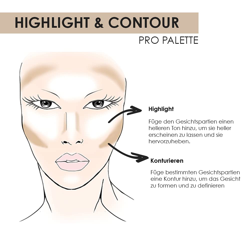 NYX PROFESSIONAL MAKEUP Highlight & Contour Pro Palette