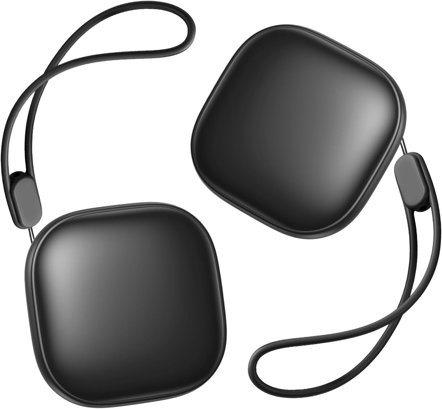 Pocket Size Magnetic Hand Warmers Rechargeable 2 Pack, Heat for 10 Hours AI Smart Chips 3 Levels Heating Ultrathin Protable Handwarmers Electric Glove Heater Hunting Camping Hiking Men Womens Gift