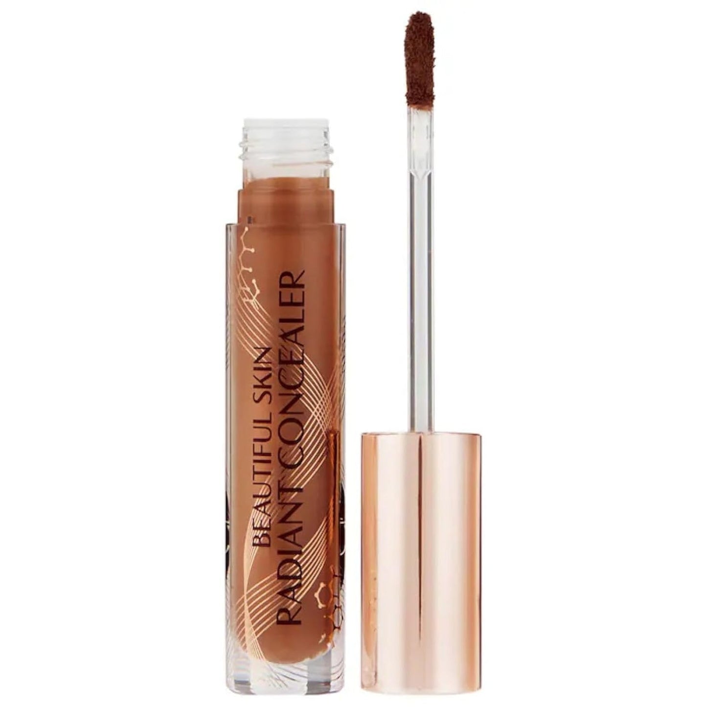 Charlotte Tilbury Beautiful Skin Medium to Full Coverage Radiant Concealer with Hyaluronic Acid – 16.5 Deep