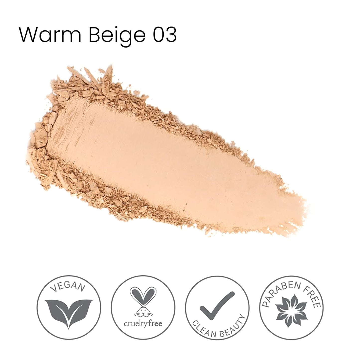 True + Luscious Sheer Halo Complexion Powder – Natural Matte Finish Foundation, Sheer to Medium Coverage – Clean, Vegan and Cruelty Free Powder Foundation – 0.32 oz