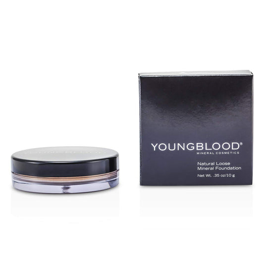 Youngblood Clean Luxury Cosmetics Natural Loose Mineral Foundation, Tawnee | Loose Face Powder Foundation Mineral Illuminating Full Coverage Oil Control Matte Lasting | Vegan, Cruelty-Free