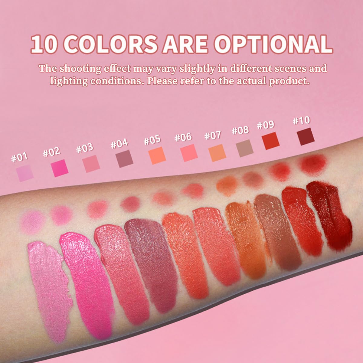 Liquid Blush, Long-lasting & Blendable Liquid Blush for High-Pigment Color, Achieve a Soft, Dewy, Healthy Natural Finish (09-Blood Orange, 0.2 Ounce)