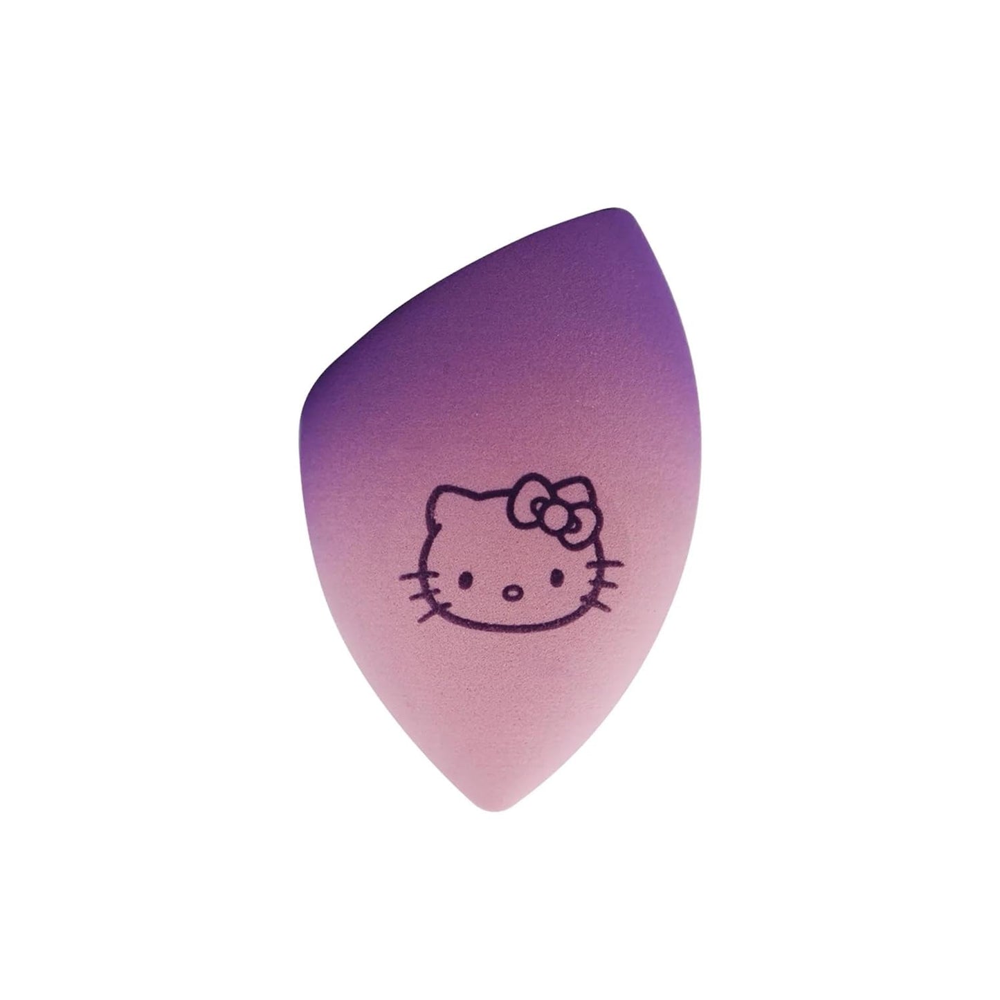 The Crème Shop X Hello Kitty Studio Flawless Finish Makeup Blending Sponge, Makeup Sponge for Foundation, Double Edged Beauty Blender Sponge (Purple)