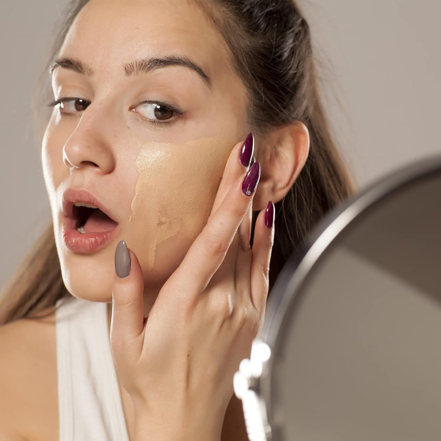 Boobeen Hydrating BB Cream, Full-Coverage Foundation & Concealer, Color Correcting Tinted Moisturizer for All Skin Types - Evens Skin Tone