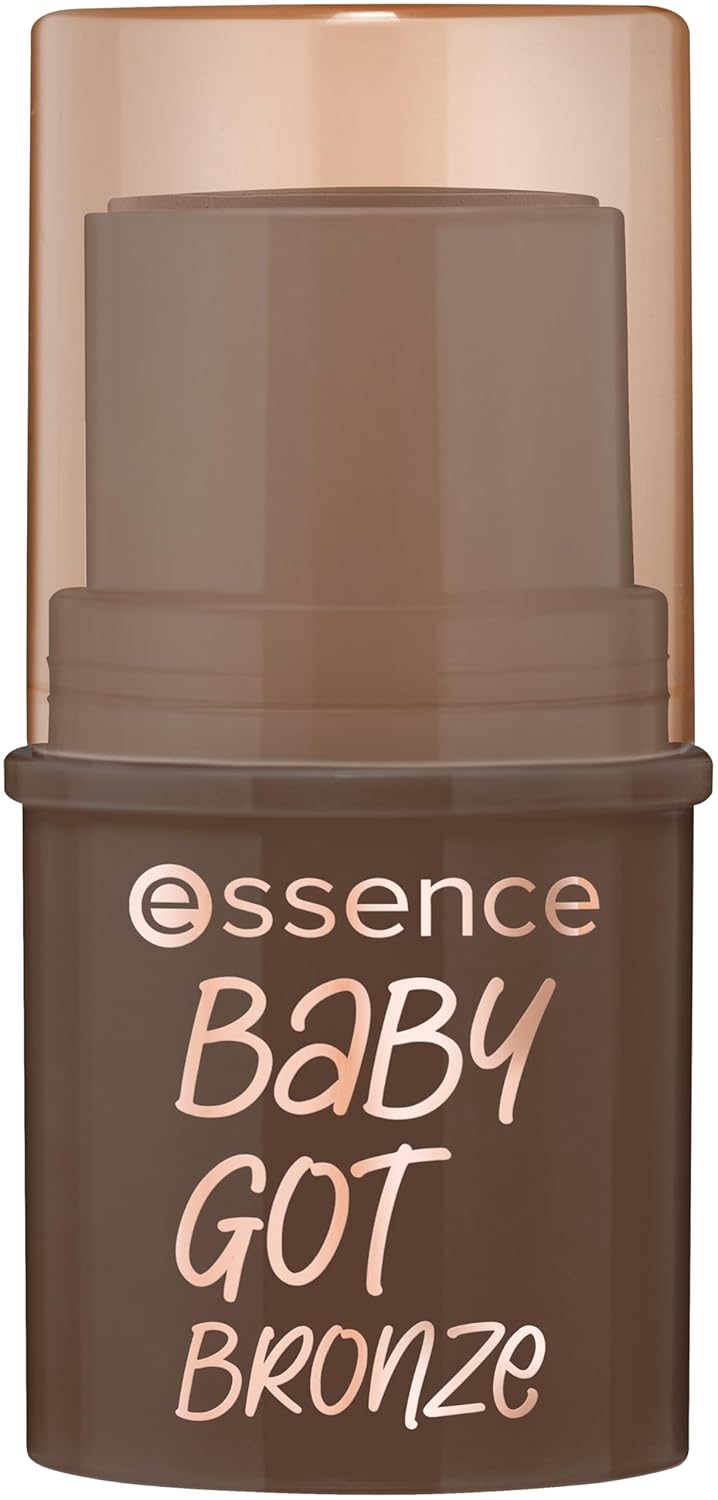 essence | Baby Got Bronze Stick | Cream Bronzer Easy to Apply & Blend | Vegan & Cruelty Free | Free From Gluten, Parabens, Preservatives, & Microplastic Particles (50 | Cozy Coffee Kiss)