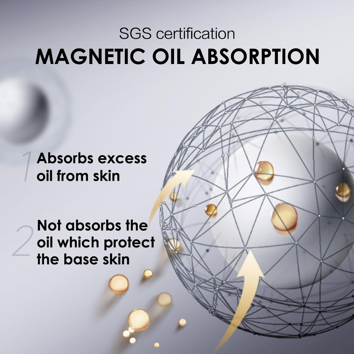 1.0 Waterproof Face Pressed Powder Compact, 24H Longlasting Oil Control Pressed Setting Powder Talc-Free Makeup, Shine Free, Poreless, Smooth, 01 Golden for dry&com skin (0.28Oz)