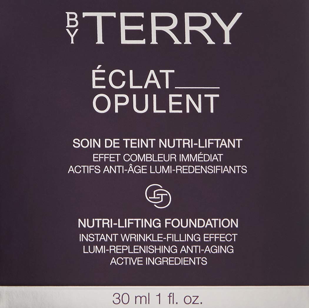 By Terry Eclat Opulent Anti-Aging Lifting Foundation, Medium - Full Coverage, Hydrating & Radiance Boosting, Warm Radiance, 1.01 fl oz