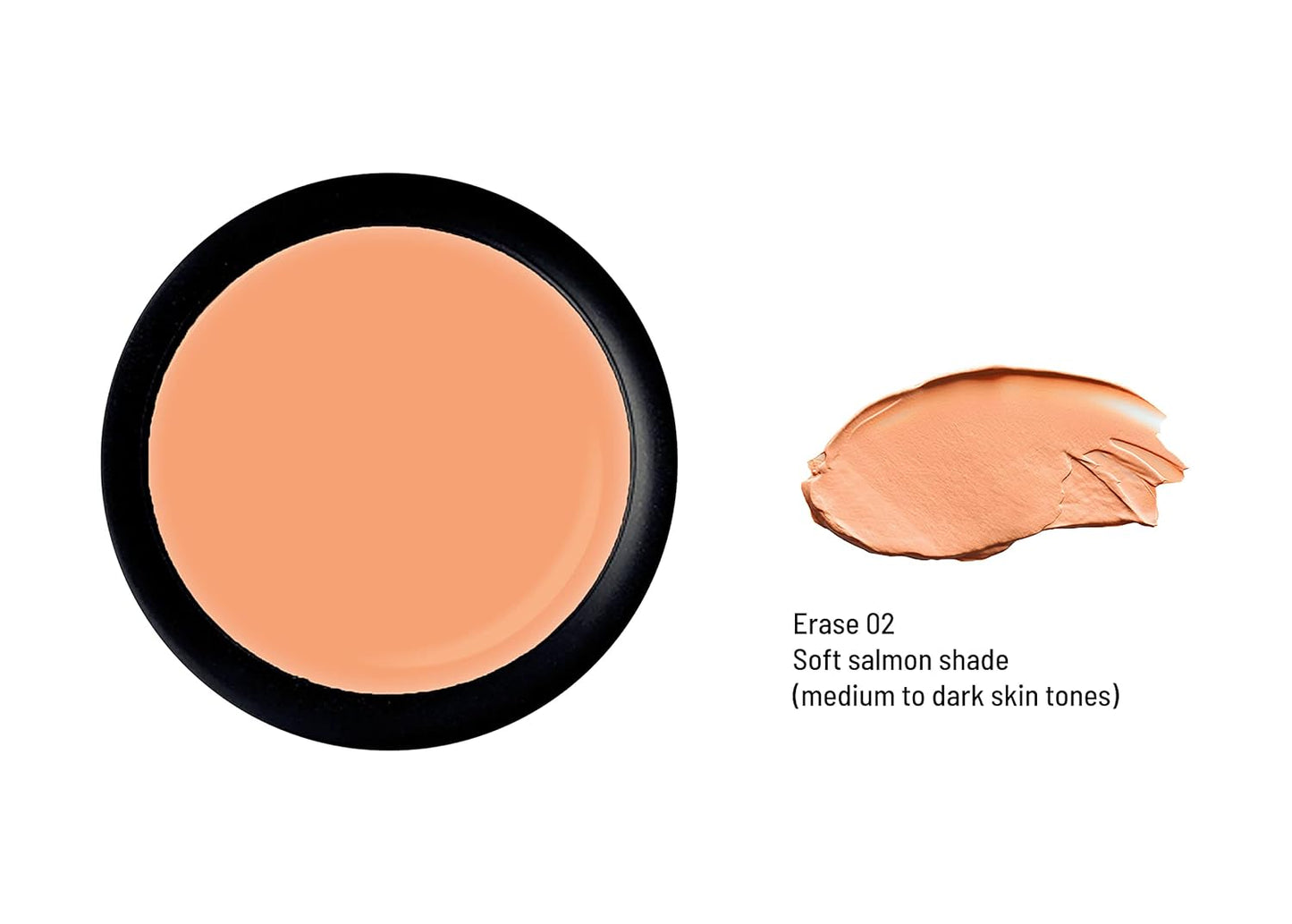 Mom's Secret 100% Natural Concealer, Organic, Vegan, Gluten Free, Cruelty Free, Made in the USA, 0.11 oz. (Erase 02)