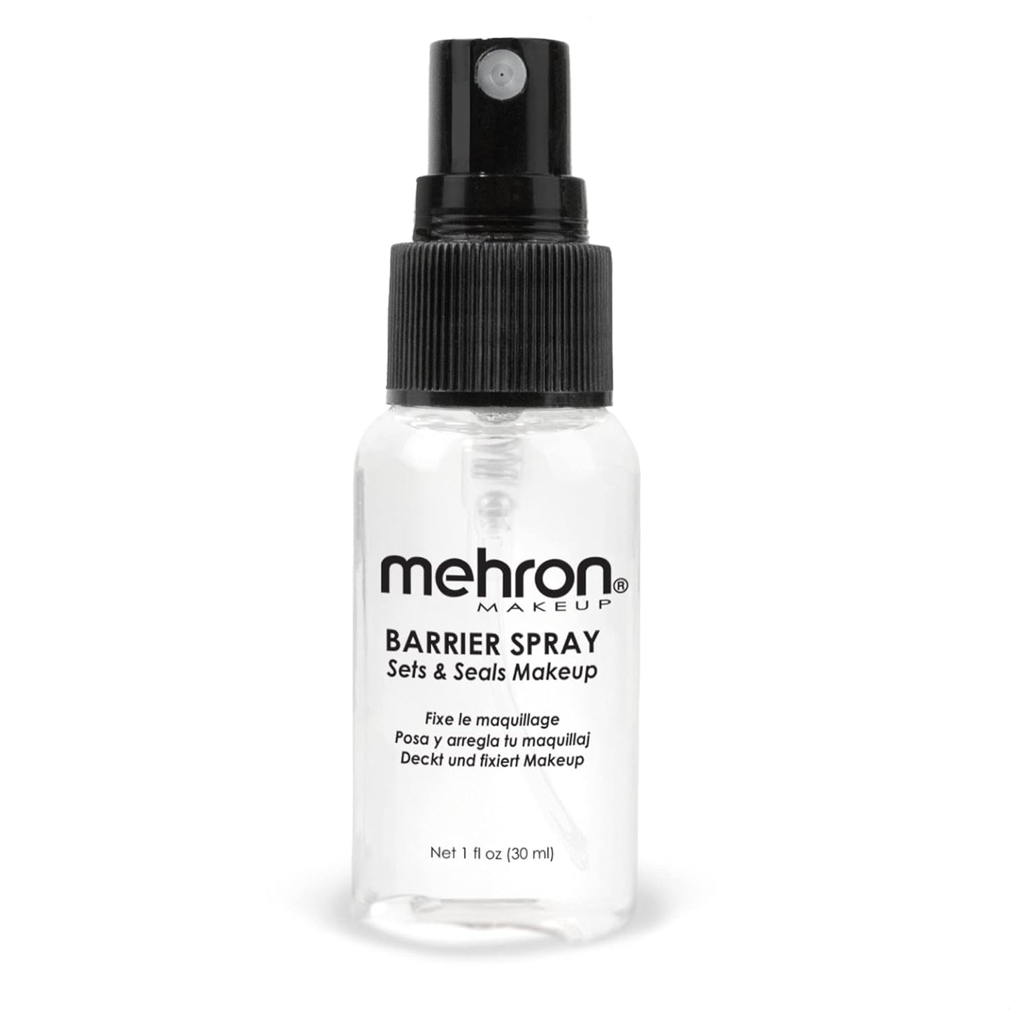 Mehron Makeup Barrier Spray | Makeup Setting Spray for Face 1 fl oz (29 ml)
