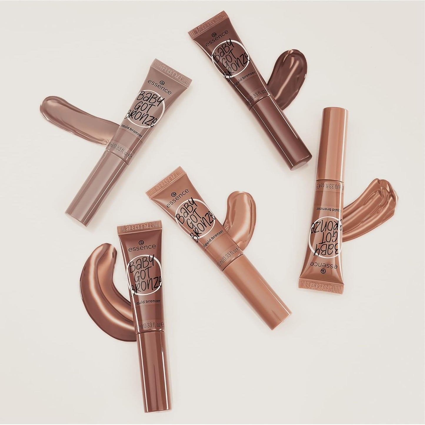 essence | Baby Got Bronze Liquid Bronzer | Lightweight, Buildable, Natural Finish with Sponge Applicator| Vegan & Cruelty Free (50 | Sun Lover)