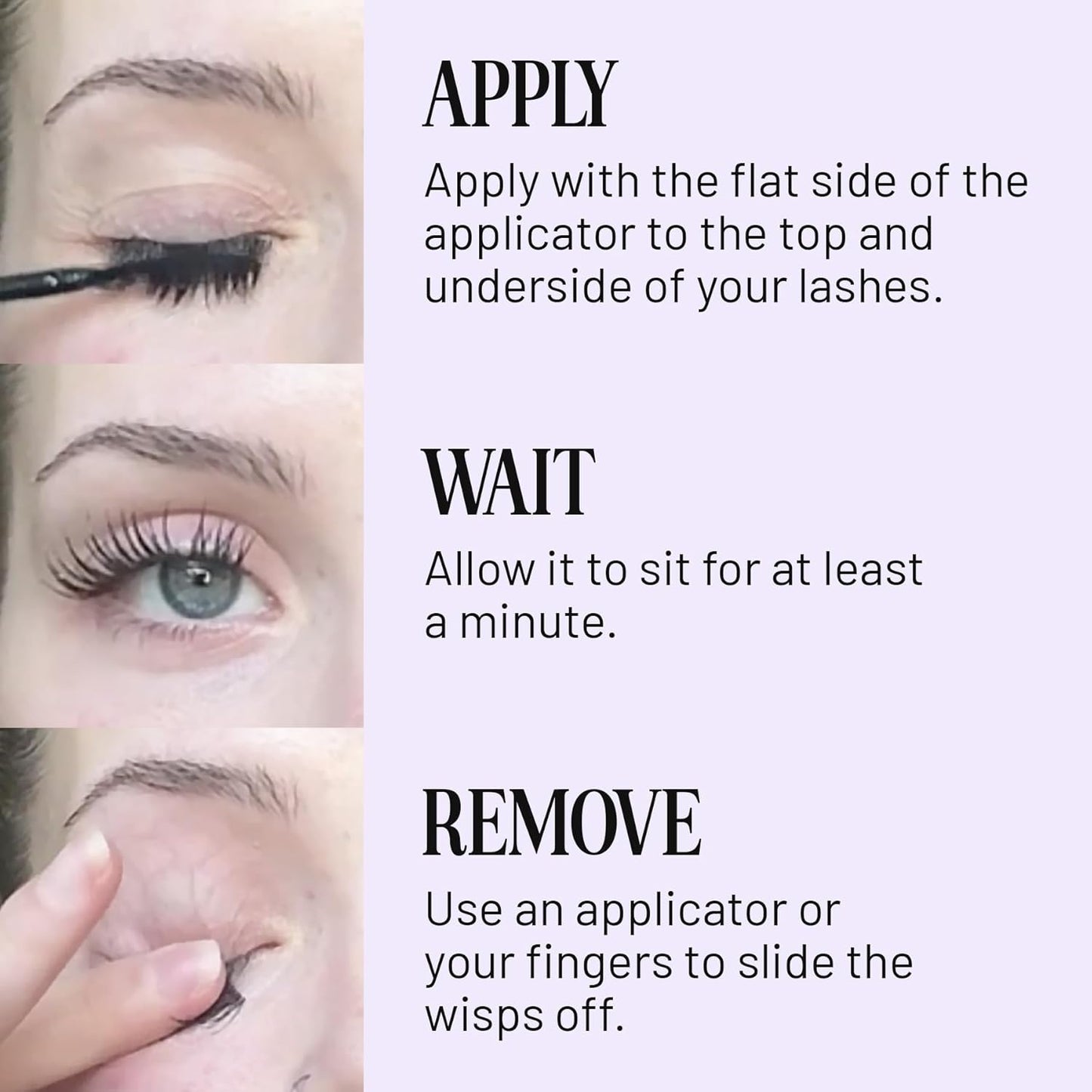 Lilac St. - Bond Breaker Lash Remover - Portable & Gentle Eyelash Glue Remover - Remove Lash Glue from Segments - Collagen Extract & Nourishing Oils - Waterproof - Cruelty Free, Vegan, Women Founded