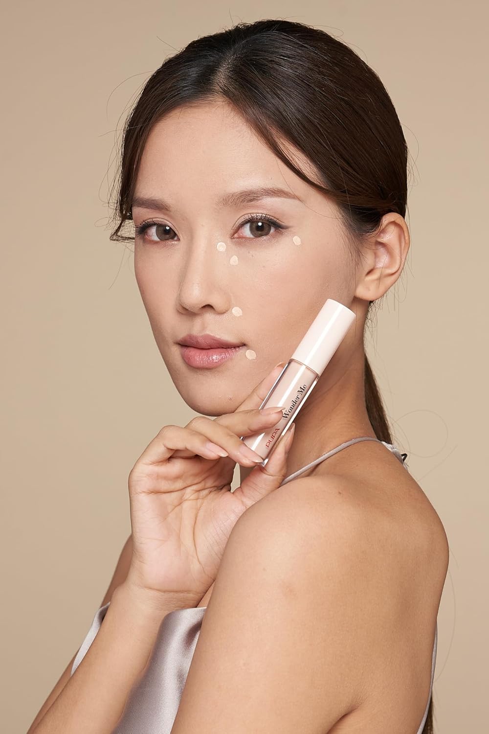 Pupa Milano Wonder Me Fatigue Eraser, 040, 0.142 oz - Under Eye Concealer Stick - Face Makeup with Wakame Seaweed, Mullein Plant Extract - Lightweight