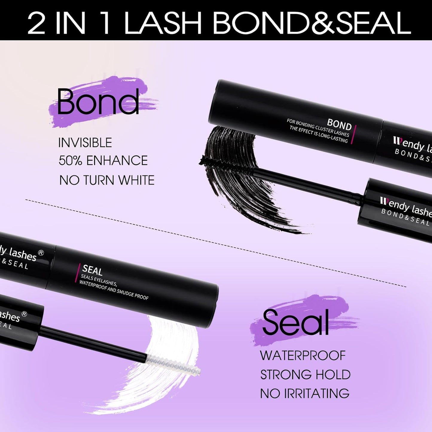 Lash Clusters Kit for Using at Home: Ultra-light, DIY, Natural, Fluffy, Wispy, Waterproof, Anime, Manga, Cat Eye, 3D Curl, 16-20mm, 100P+200P, Wendy, RT318