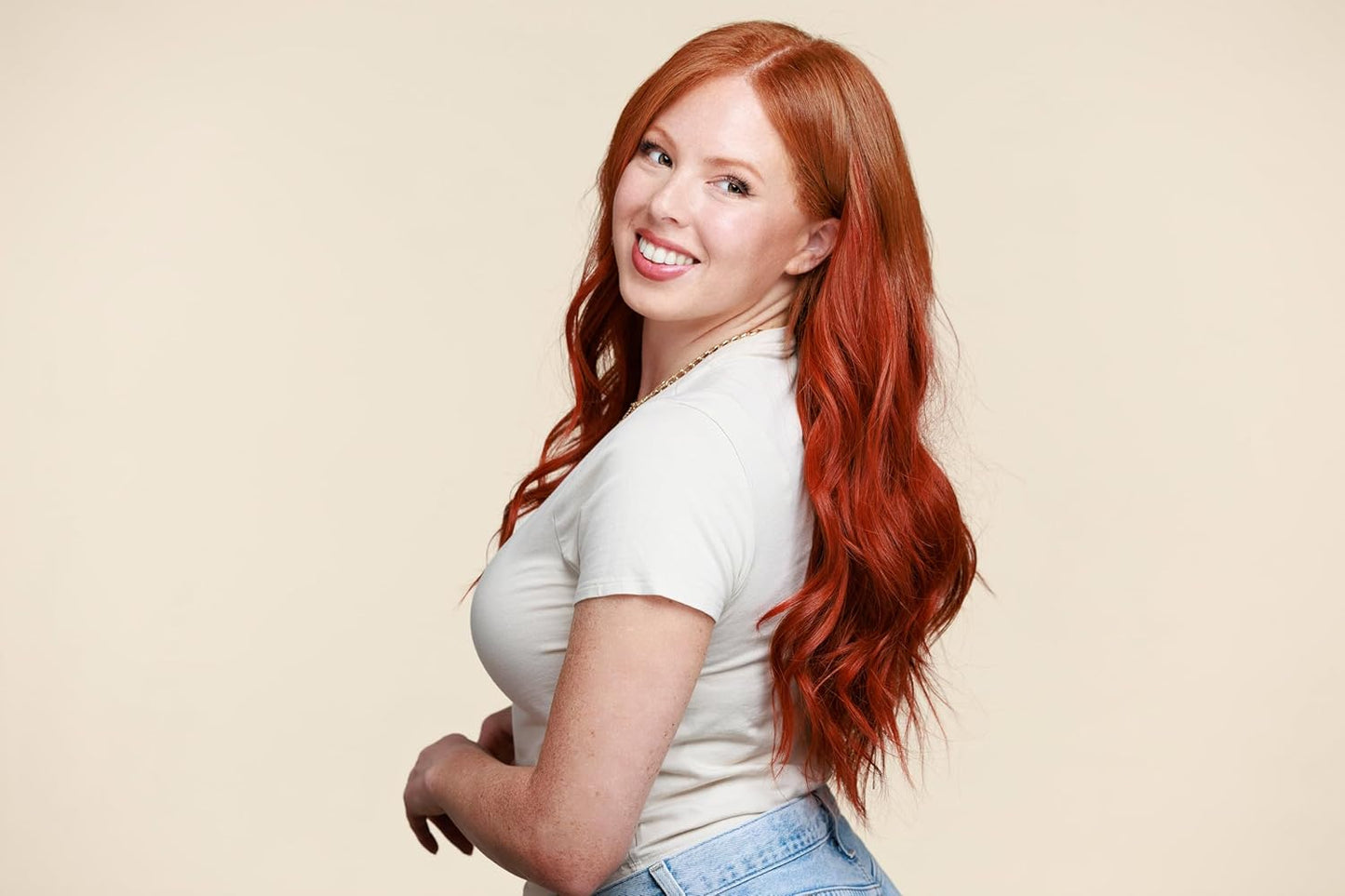 oVertone Daily Color Depositing Conditioner for Dyed & Natural Hair - 4.5oz Temporary Coloring with Shea Butter & Coconut Oil - Refresh Color & Prevent Fading - Vegan & Cruelty-Free, Golden Copper