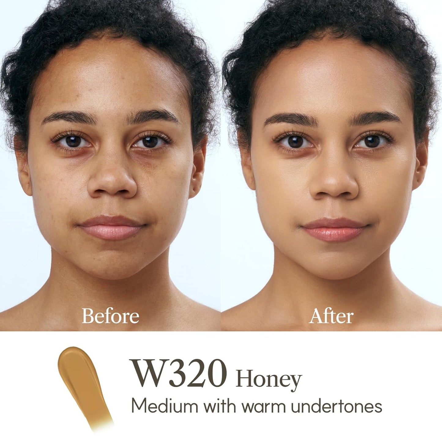 THE FACE SHOP Ink Lasting Liquid Foundation, Full Coverage, 72‑Hour Wear Semi‑Matte Finish, Makeup with Bakuchiol, W310 Caramel, 0.84 Fl. Oz.