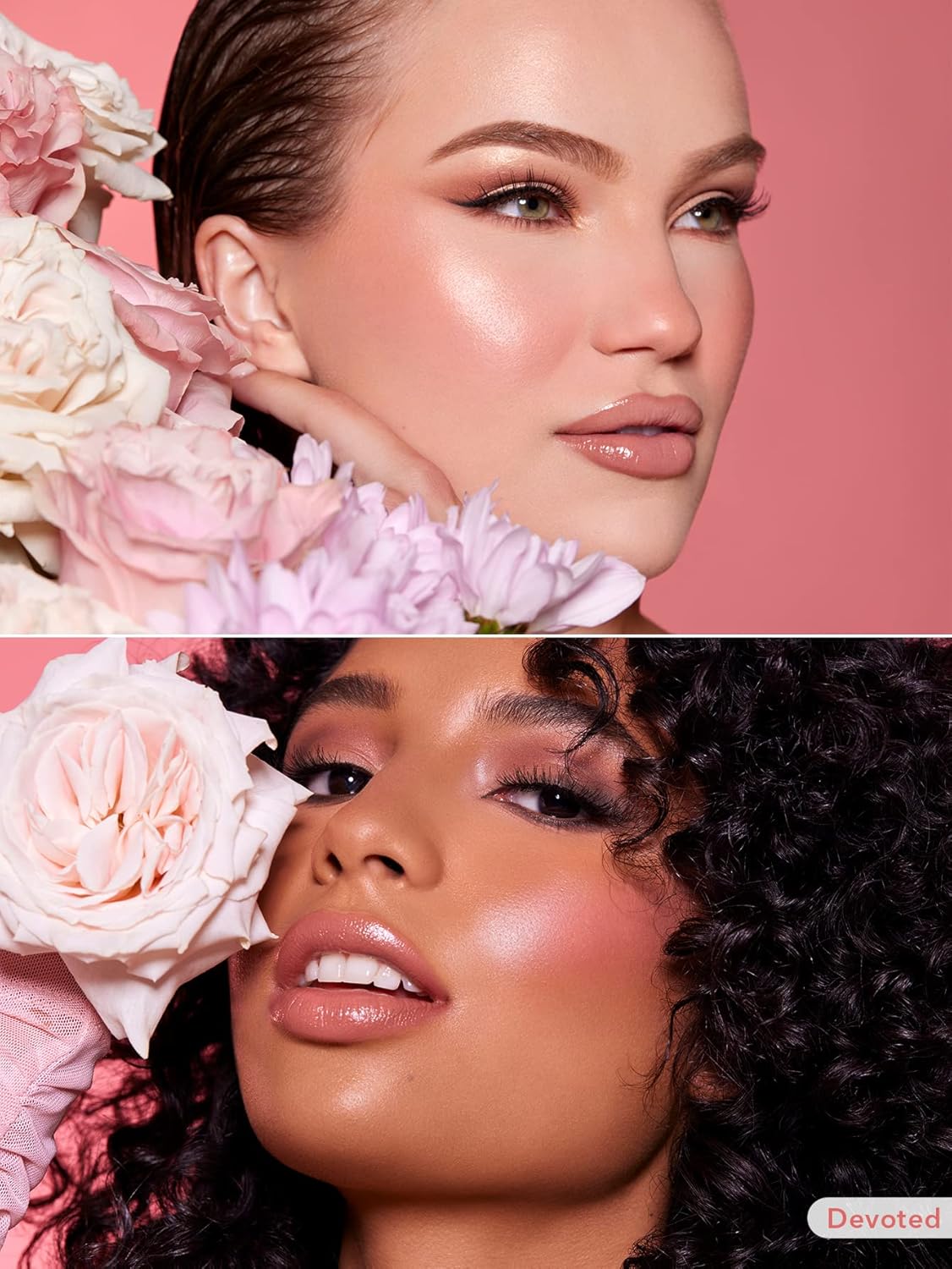 SHEGLAM Color Bloom Dayglow Liquid Blush Makeup for Cheeks Shimmer Finish - Devoted