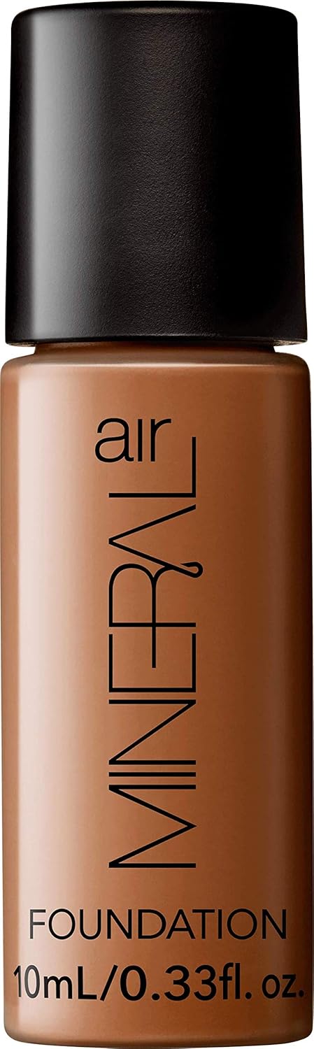 Mineral Air Four-in-One Foundation for Mineral Air Mist Device—Color, 10 ml, Travel Size - Deep