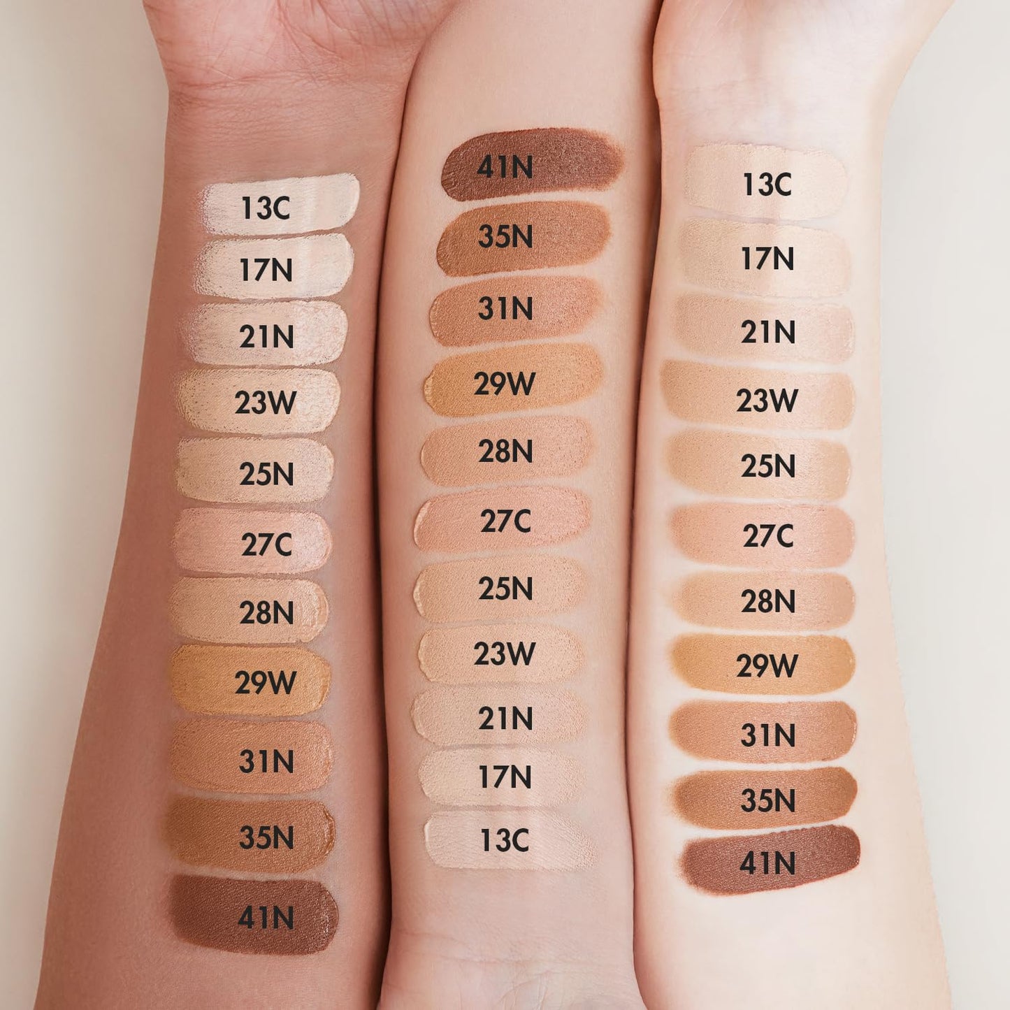 AGE20'S Signature Essence Pact SPF 50+ | Pack of 1 | 17N IVORY | Cream Foundation, Dewy Finish, Natural Coverage | Korean Cushion Foundation