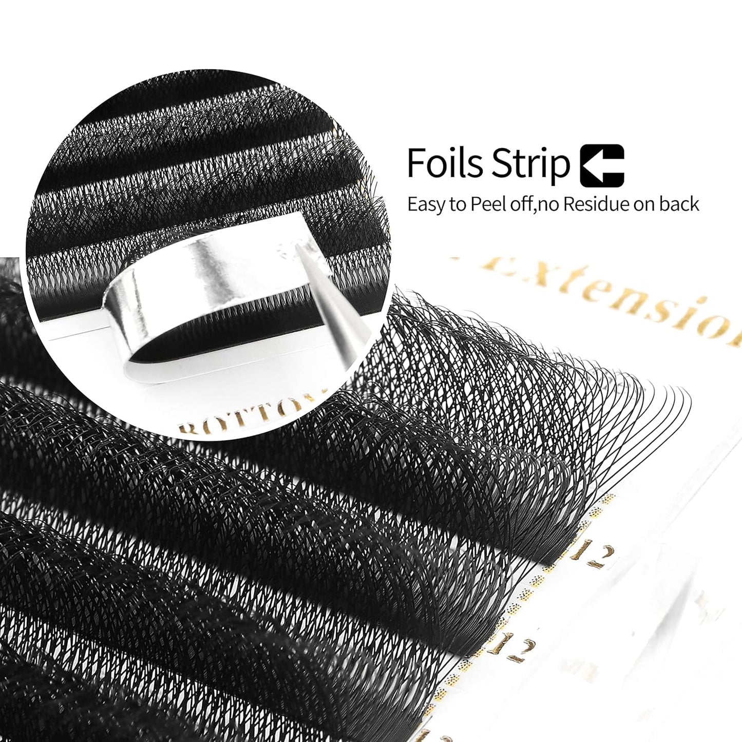 W Lash Extensions 6D Eyelash Extensions W Shape 0.07mm Thickness C Curl Mix 8-15mm Premade Fans Individual Lashes Matte Black Volume 12 Rows Crisscross False Eyelashes(W-6D-0.07-C,8-15mm)