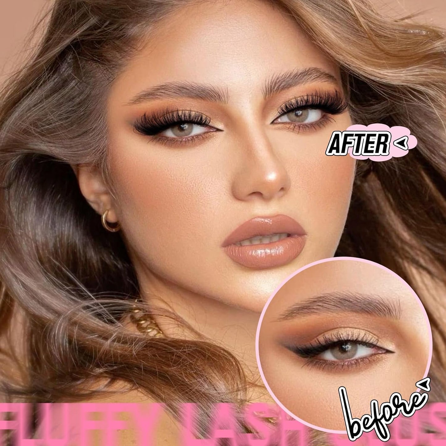 Fluffy Lash Clusters Wispy Eyelash Extension 10-18MM 180Pcs Individual Lashes Clusters Natural Eyelashes Extensions DIY at Home by Pleell