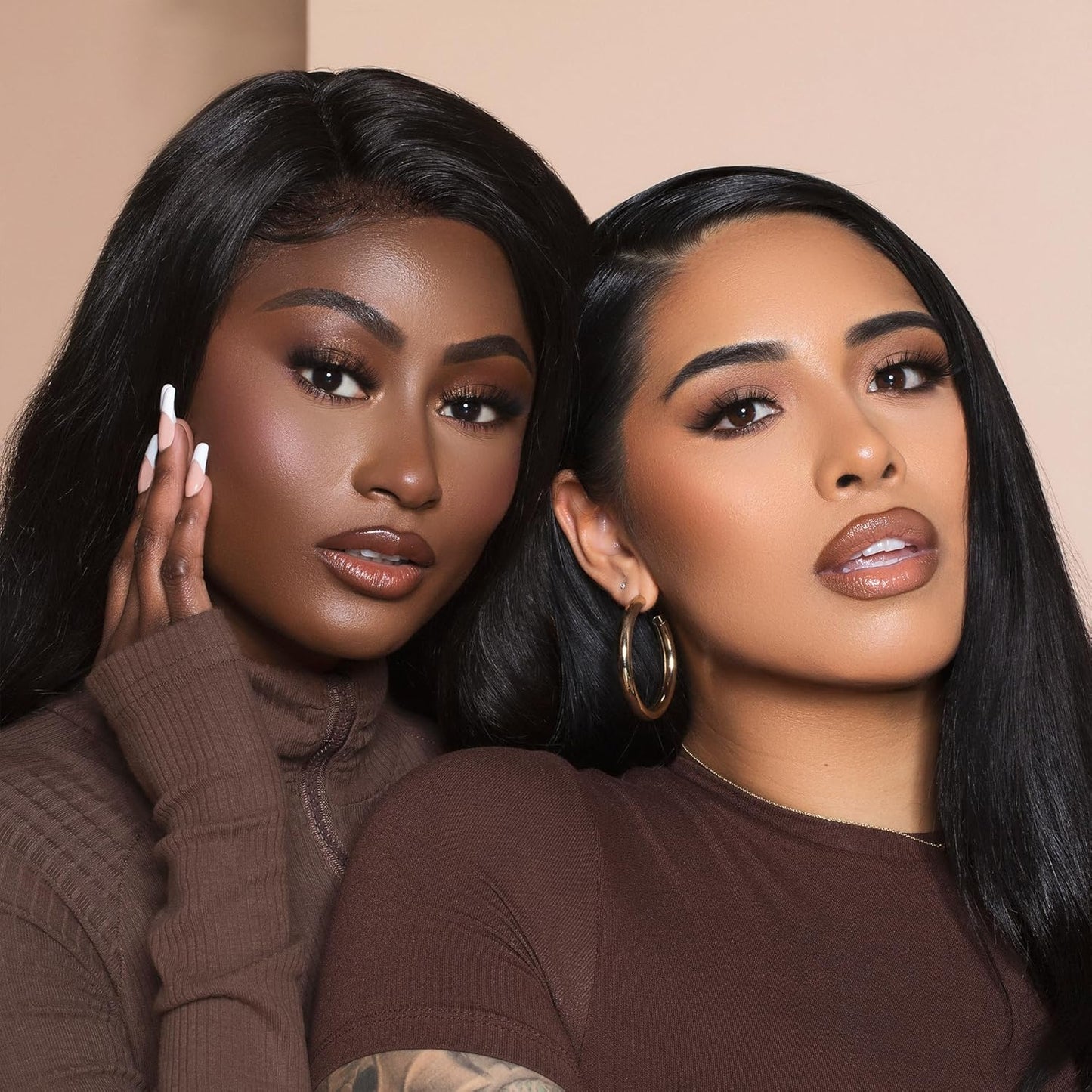 Lilly Lashes Diamonds in Lite Faux Mink, Strip Lashes, Natural Lashes, Reusable False Lashes Natural Look, Lash Strips with Luxury Silk Like Fibers, No Lash Glue Included