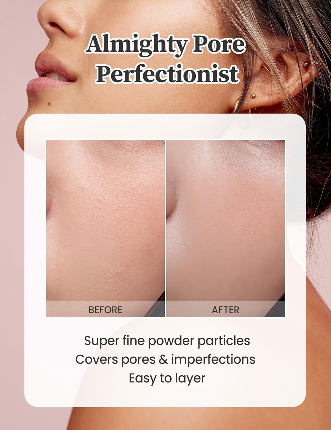 MILKTOUCH Touch My Cheek in Bloom Blush Sweet Grapefruit | Face Blushes Compact Powder Makeup | Shimmer Powder Blush Oil Absorbing Powder Compact | Face Powder for Oily Skin Korean Blush (0.18 oz)