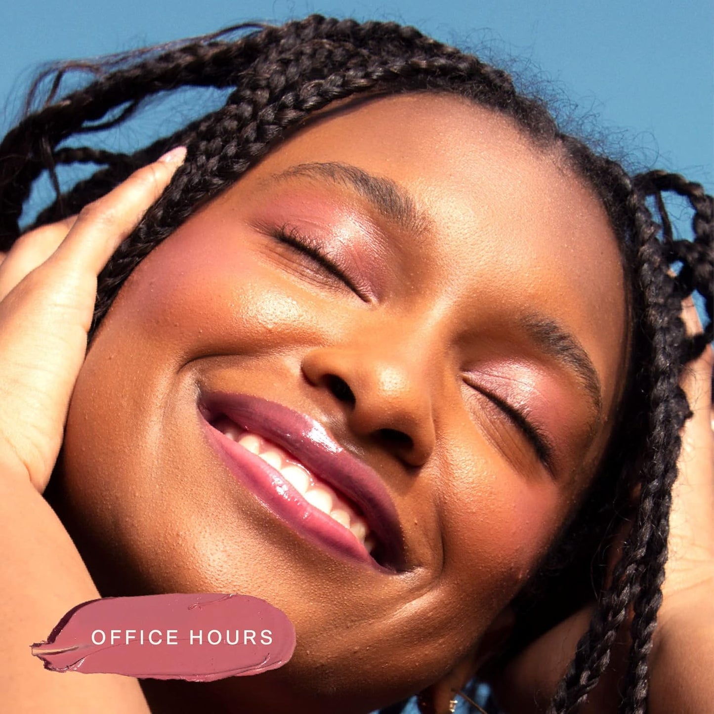 Tower 28 Beauty BeachPlease Cream Blush for Cheeks and Lips - Multi-Purpose Lip and Cheek Tint in Mauve Blush - for Sensitive Skin – Color OFFICE HOUR, Luminous Finish