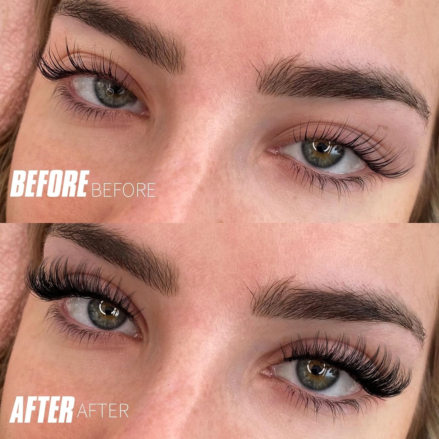 Self Adhesive Lash Clusters Natural No Glue Eyelashes Pre-glued Cluster Eyelash Extensions Wispy Reusable Self Adhesive Eyelash Clusters 120Pcs 10MM-18MM