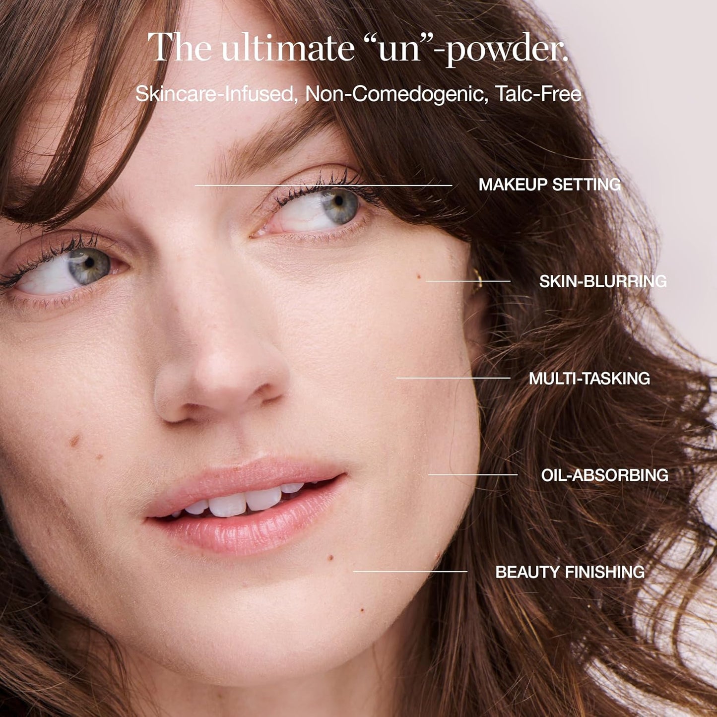 Ogee Sculpted Skin-Perfecting Makeup Setting Powder - Umber - FULL SET (Case & Refill) - Lightweight Powder Foundation Made with 70% Organic Ingredients