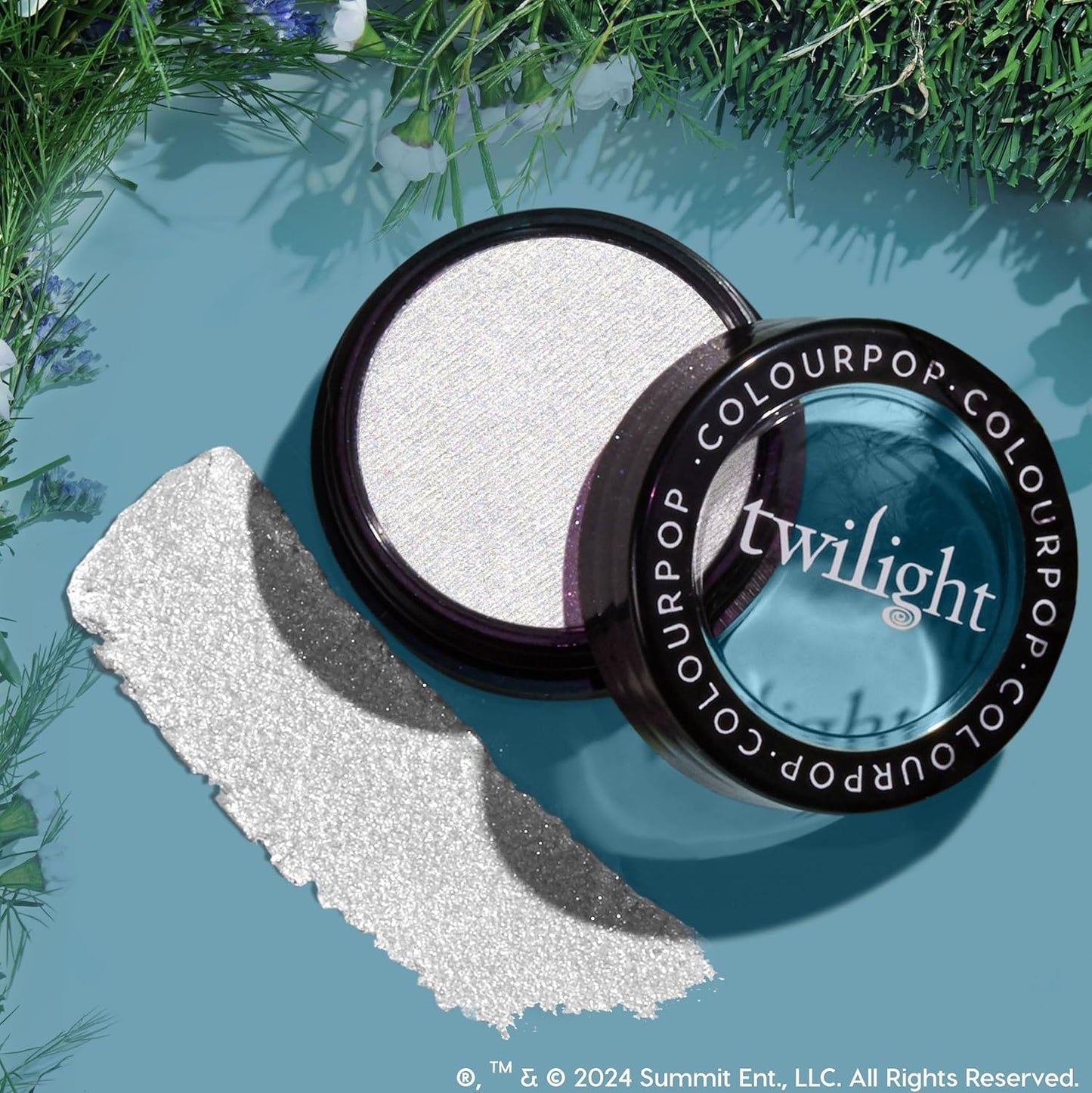 ColourPop x Twilight Super Shock Highlighter Makeup - High-Pigment, Crème-Powder Face Makeup - Buildable & Blendable Formula with a Unique Bouncy Texture - Vampire Skin (0.15 oz)