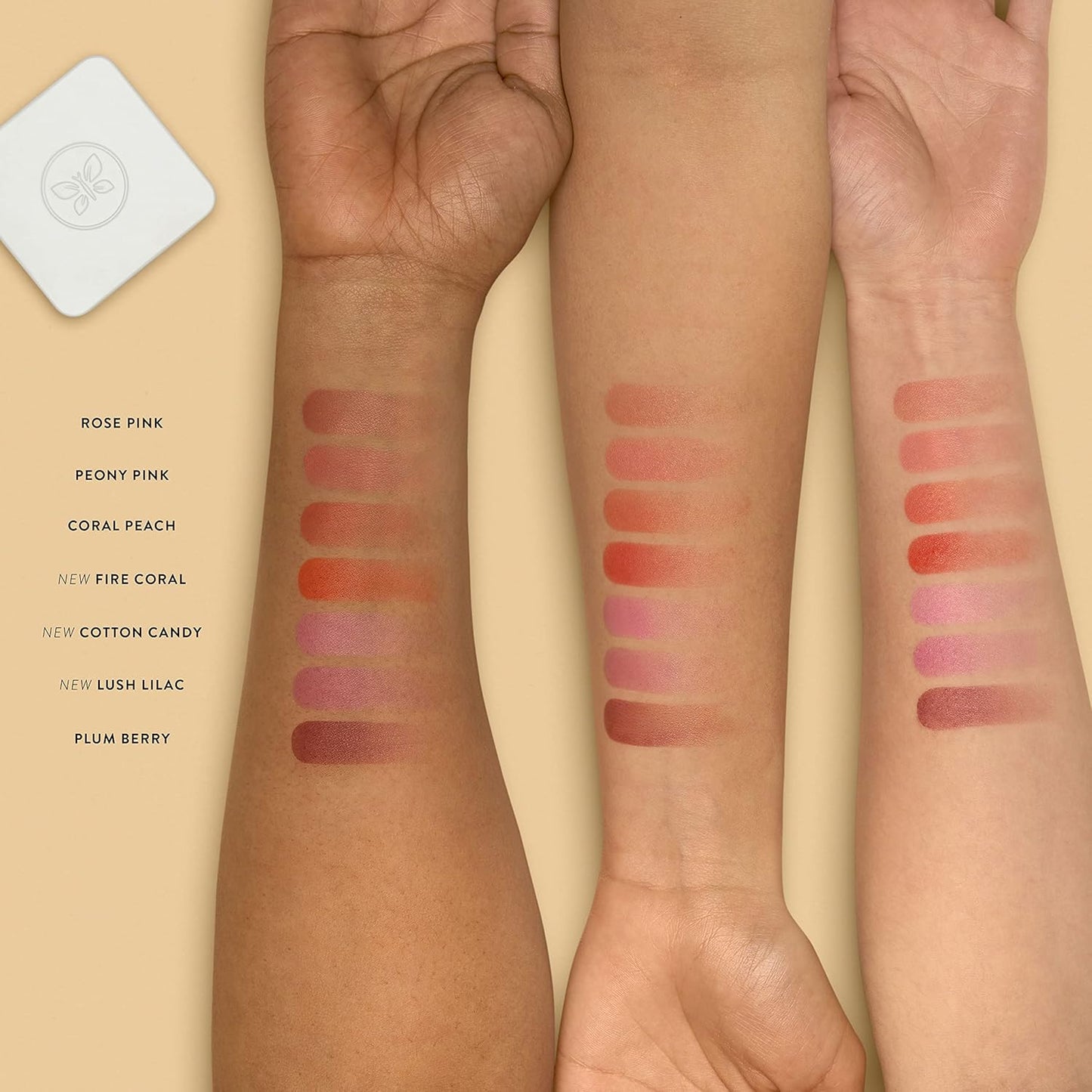 Honest Beauty 2-in-1 Creme Cheek Blush + Lip Color | EWG Verified, Vegan + Cruelty Free | Rose Pink, .1 oz