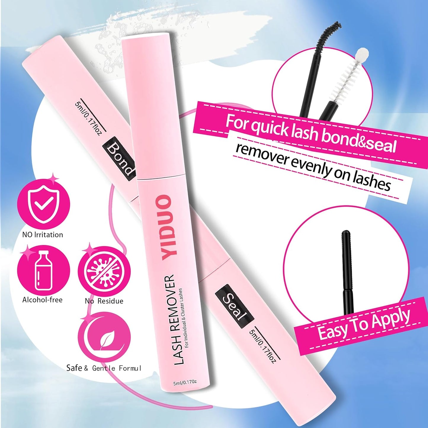 D Curl Volume Fake Eyelashes Lashes Cluster Kit Wispy Faux Mink Lashes 696Pcs Bulk Packs, DIY Individual Eyelash Extensions Wholesale Combo Pack with Glue|Tweezers|Removers