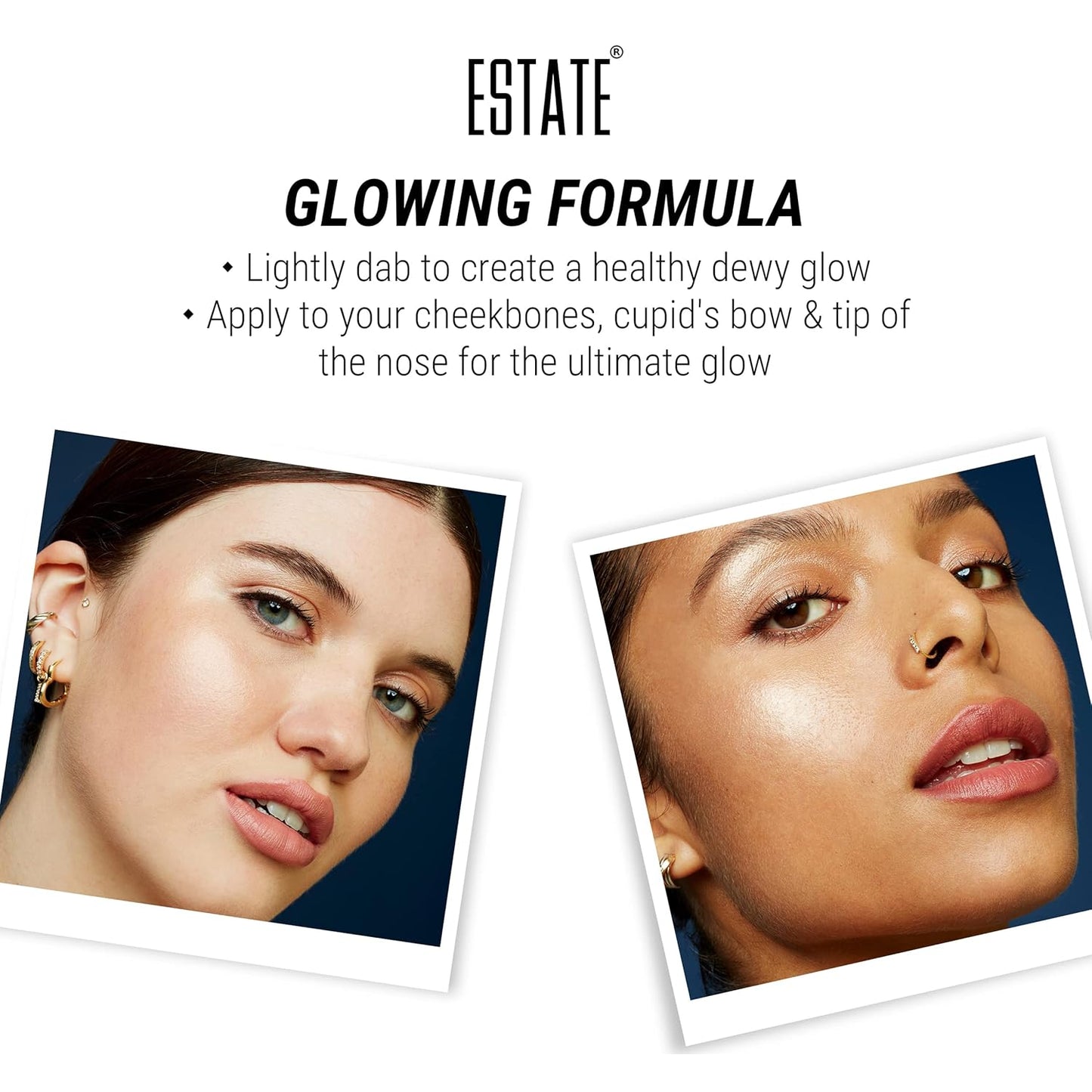 Estate Cosmetics Spacebound Highlighter – Cheeks & Nose Cream Formula – 3.5 g (0.12 oz) (Blastoff)