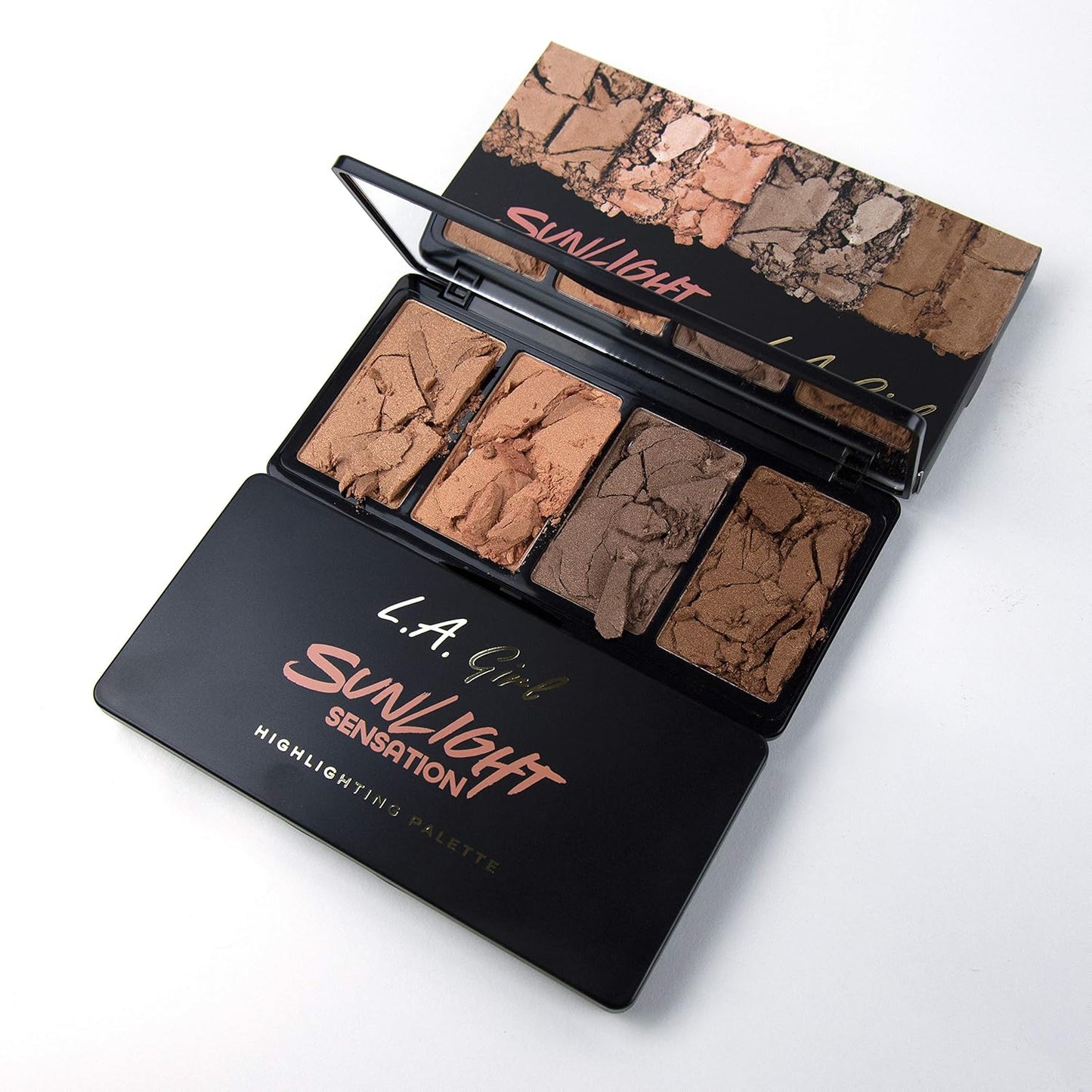 L.A. Girl Fanatic Highlight Palette, Sunlight Sensation, 1 Ounce